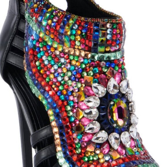 AZALEA WANG " AZTEC VIBRATIONS " MULTI SANDAL BRAND NEW !!!!!!! - Picture 2 of 7